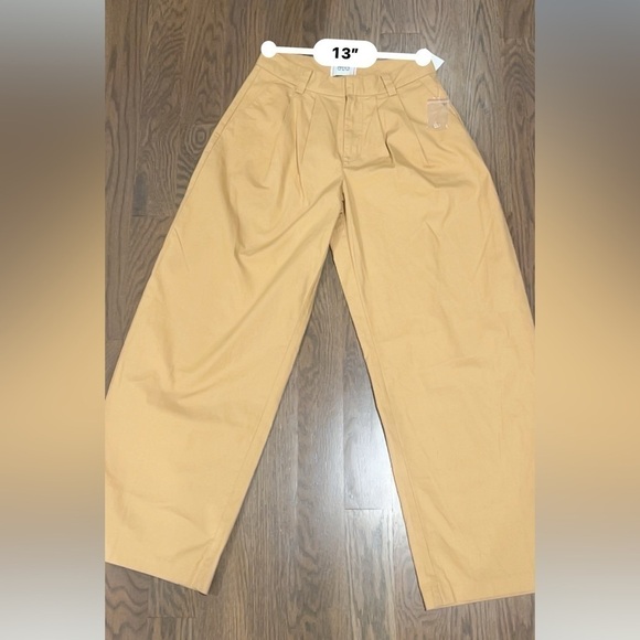 UO BDG Grandpa Twill Mid Rise Trouser Pant wide legs j2k 2 J - Picture 5 of 10